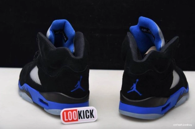 Jordan CT4838-004 5 Racer Air Blue 1116